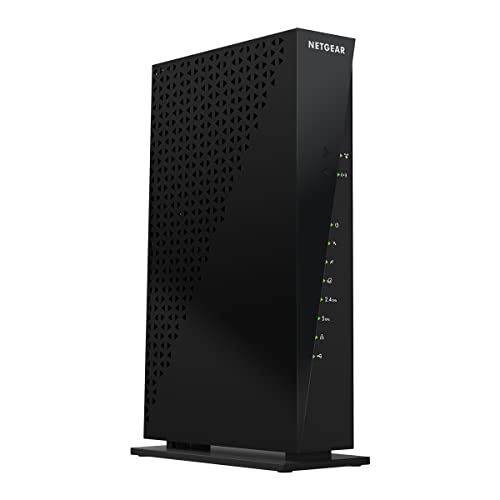 NETGEAR Cable Modem WiFi Router Combo C6300 | Compatible with Cable Providers Including Xfinity by Comcast, Spectrum, Cox for Cable Plans Up to 400Mbps | AC1750 WiFi Speed | DOCSIS 3.0