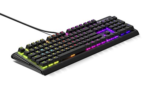 SteelSeries Apex M750 RGB Mechanical Gaming Keyboard - Aluminum Frame - RGB LED Backlit - Linear & Quiet Switch - Discord Notifications