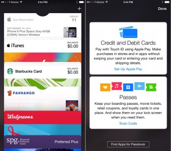 Passbook Apple Pay