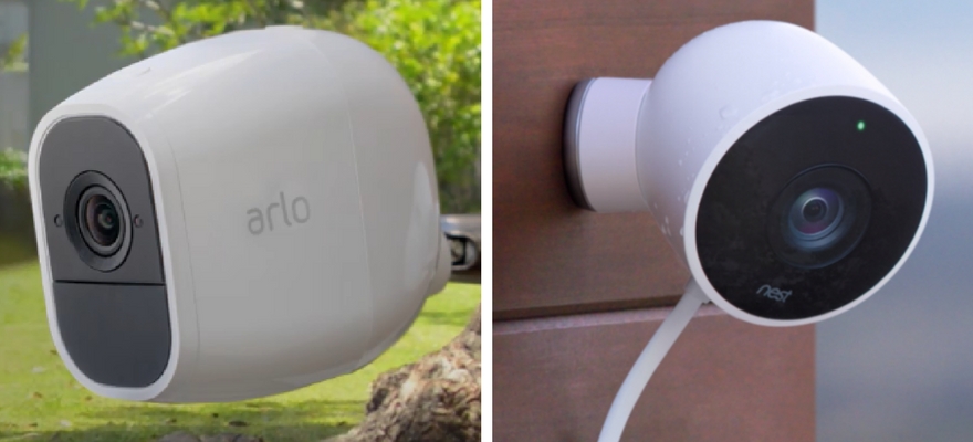 netgear arlo pro 2 vs nest security camera