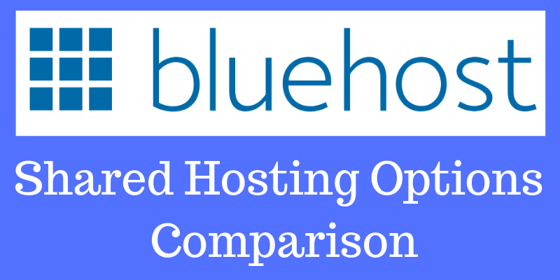 comparison of shared hosting packages