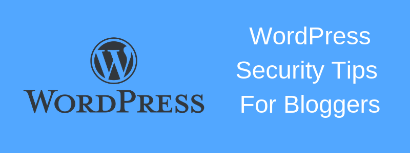 security of wordpress blogs