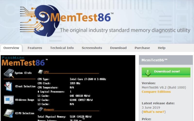 memtest86