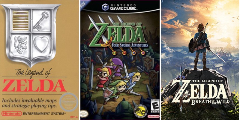 all games in legend of zelda series