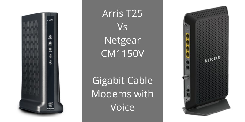 comparison of xfinity voice modems