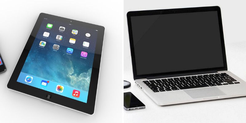 comparison of ipad and laptop