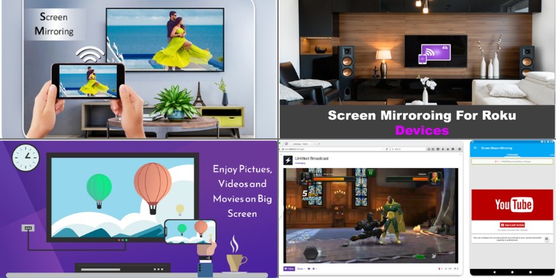 android apps to mirror the screen